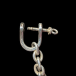 Tiffany & Co Shackle & ID Key Ring Keychain