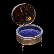 Antique Sterling Silver and Tortoise Shell Jewelry Box William Comyns