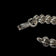 Mexican Sterling Silver Double Link Chain Bracelet