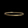 10K Yellow Gold Bangle Bracelet with Rope Border 2.7mm