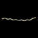 14K Yellow & White Hammered / Textured Gold Two Tone Link Bracelet with Box Clasp