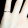 10K Yellow Gold Beveled Band Size 4 1/2