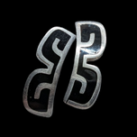 1960's Taxco .925 Silver & Onyx Inlay Necklace, Bracelet, Earring Set