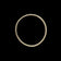 18K Yellow Gold Simple Wedding / Stacker Band 3.6mm Size 6 3/4 England Hallmarked