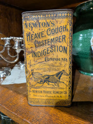 Newton's Cough Medicine Tin