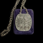John Friese Denmark Pewter Mid-Century Modernist Necklace