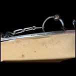 Birks Etched Sterling Silver Hand Clutch / Dance Card / Purse Chain & Inner Pockets