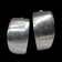 Tone Vigeland Norway Designer Modernist Sterling Silver Earrings Omega Back Pierced