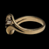 10-14K Yellow Gold Ruby and Diamond Ring Size 6 1/2