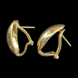 10K & 14K Omega Style Pierced & Clip Back Earrings