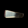Large 10K Yellow Gold & Synthetic Ruby Rectangular Signet Ring Size 10.5
