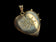 18K Yellow Gold Heart Locket Pendant Vintage Italy Venice