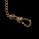Antique Victorian Gold Filled Panel Link Watch Fob Vest Chain / Chatelaine Fob