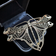Sterling Silver Large Oversized Dragonfly Statement Brooch Art Nouveau Style