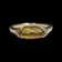 14K Yellow Gold Cushion Cut Citrine Ring Size 5 3/4