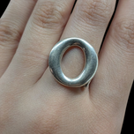 Sterling Silver Elsa Peretti Tiffany Sevillana Ring Size 5 1/2