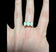 10K Yellow Gold Triple Opal Ring Size 6.5