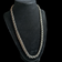 Sterling Silver Heavy Chain Link Necklace with Box Clasp