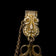 Antique Victorian Gold Filled Panel Link Watch Fob Vest Chain / Chatelaine Fob