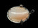 .800 Silver Left Facing Cameo Brooch / Pendant with Bail Loop & Marcasites