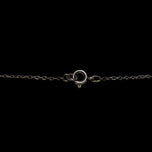 Sterling Silver & Blue Spinel Stone Art Deco Rivière Necklace / Collet