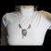 Sterling Silver Evonne Hustito Turquoise Necklace Sleeping Beauty