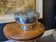 Silver Plated Rose Bowl with Etch Design Victorian Style