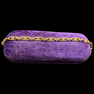 10K Yellow Gold Mariner / Anchor Chain Link Bracelet 3mm x 7 1/2"