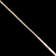 10K Italian White Gold Box Chain 19"