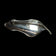 Anton Michelsen by Gertrude Rougie Denmark Silver Leaf Brooch MCM