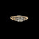18K Yellow Gold Art Deco Diamond Engagement Ring Size 8
