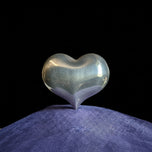 Sterling Silver Large Oversized Puffy Heart Statement Ring Size 7