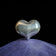 Sterling Silver Large Oversized Puffy Heart Statement Ring Size 7