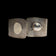 Sterling Silver Modernist Cuff Bracelet Sliding Clasp : Brushed / Textured