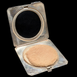 Sterling Silver Burkhardt For Birks Square Compact Mirrored Makeup Case