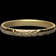 Antique / Deco 10K Yellow Gold Stamped Pinkie / Knuckle Ring Size 3