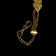 Antique Victorian Gold Filled Slider Watch Chain with Tassel Fob