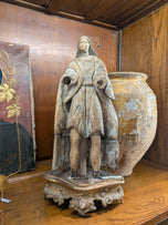 Wood Sculpture - Male Figure