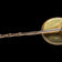 9CT Rose / Yellow Gold Victorian Era Purple Rhodolite Garnet Cabochon Stick Pin