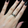 14K Yellow Gold and Sterling Silver Celtic Design Band Ring Size 6