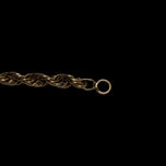 10K Yellow Gold Rope Chain 24"