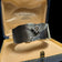 Arist Signed Monroy Mexico Sterling Silver Brutalist White Topaz Cuff Bracelet