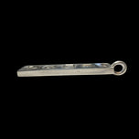 Sterling Silver Queen Elizabeth II 1977 Silver Jubilee Ingot Pendant Hallmarked