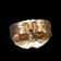 14K Gold Hinged Drop Earrings