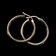 10K Yellow Gold Large Hoop Earrings