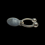 Sterling Silver Tiffany & Co Horseshoe Key Ring with Tiffany Tag