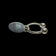 Sterling Silver Tiffany & Co Horseshoe Key Ring with Tiffany Tag