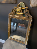 18th Century French Giltwood Bridal Mirror Louis XVI Style