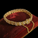 10K Yellow Gold & Natural Diamond Tennis Bracelet With Safety Clasp
