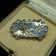 Antique Victorian Silver Brooch with Bird Motif / Repoussé